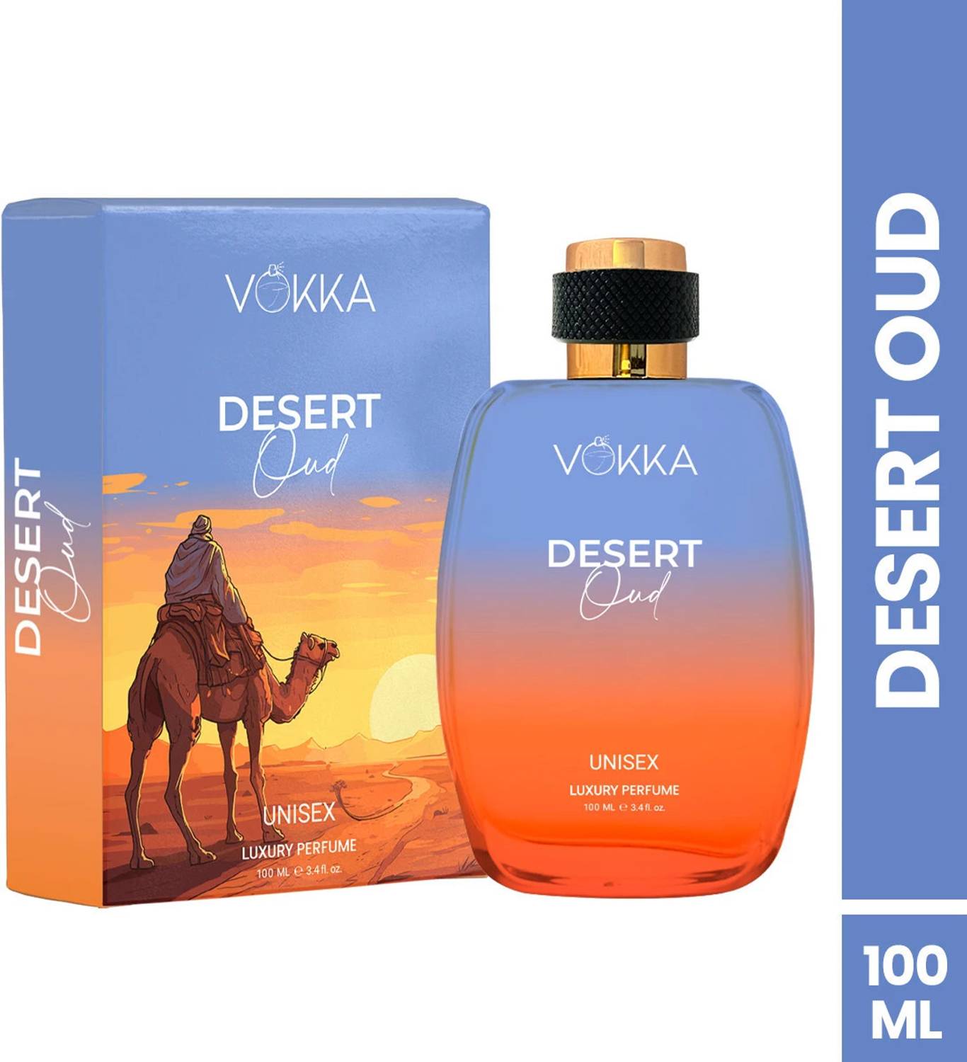 Vokka Desert Oud 100ml Perfume - Image 2