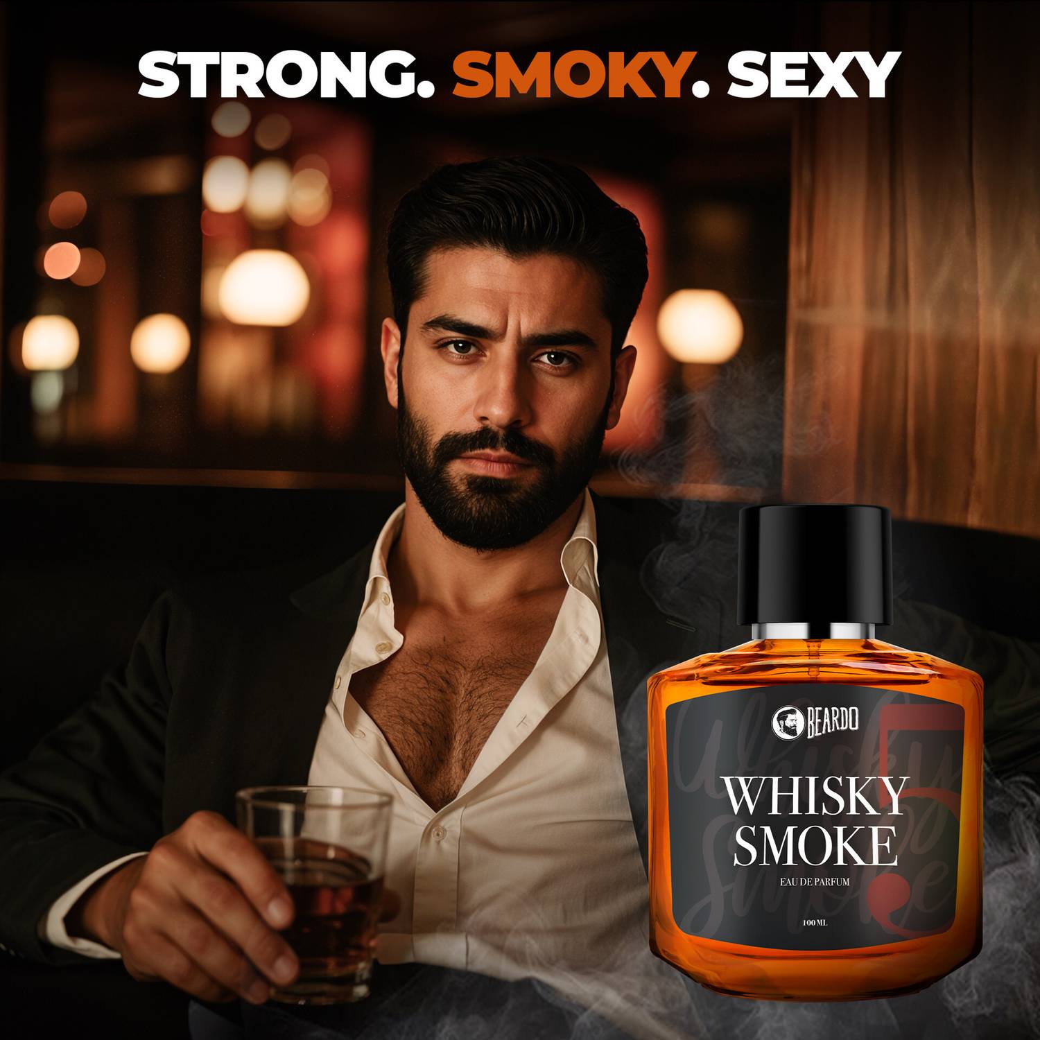 BEARDO Whisky Smoke Perfume EDP 200 ml - Image 5