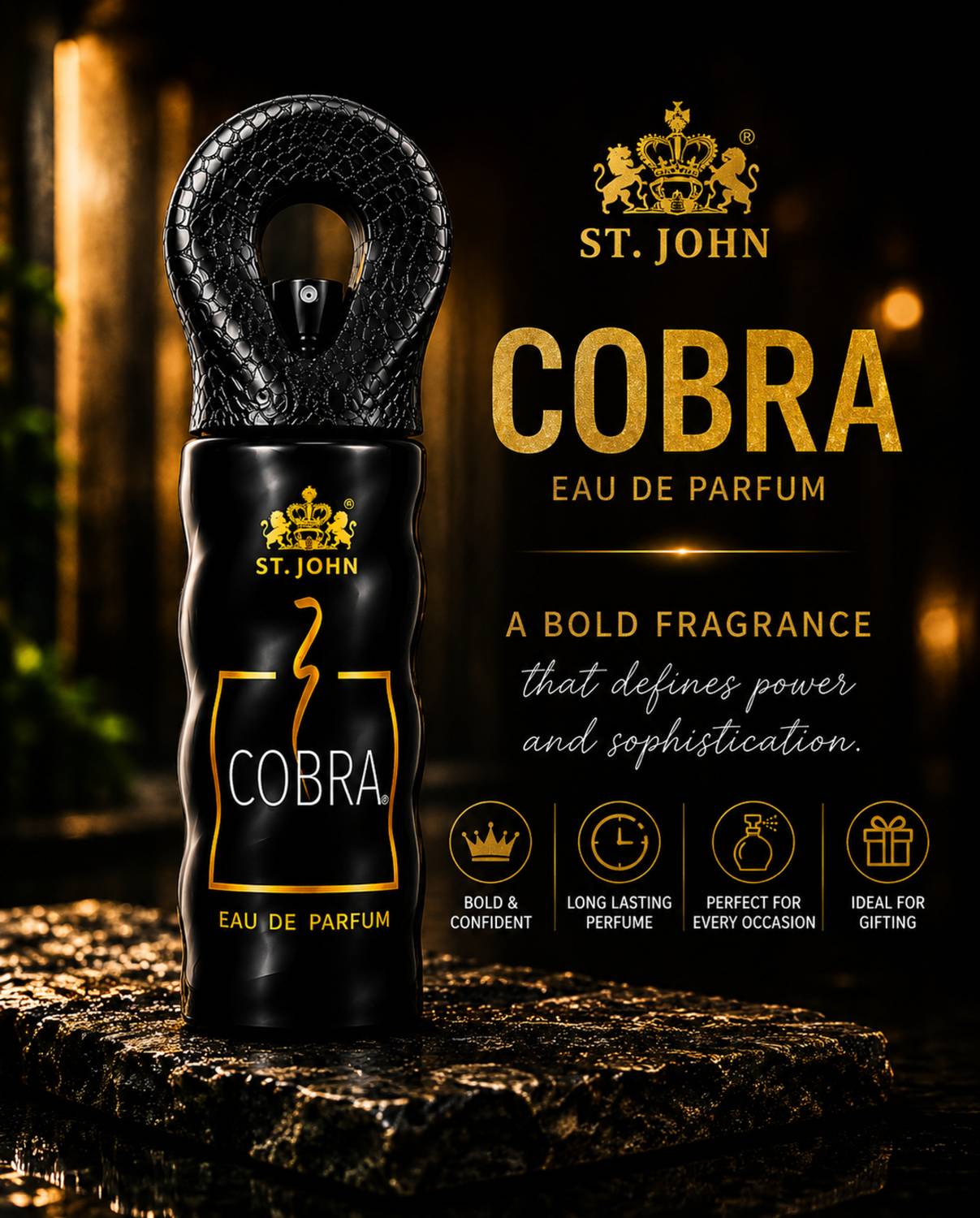 ST-JOHN Cobra Perfume 80 ml - Image 4