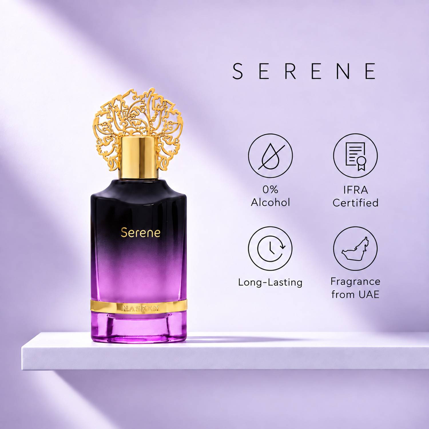 NASEEM Serene Aqua Perfume 55 ml - Image 4