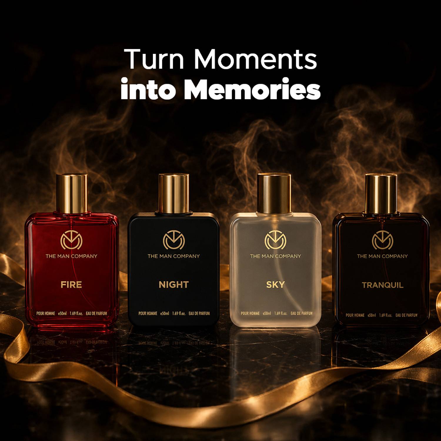 THE MAN COMPANY Luxury Perfume Set 4 Pack of 4 · 50 ml (200 ml total) - Image 5