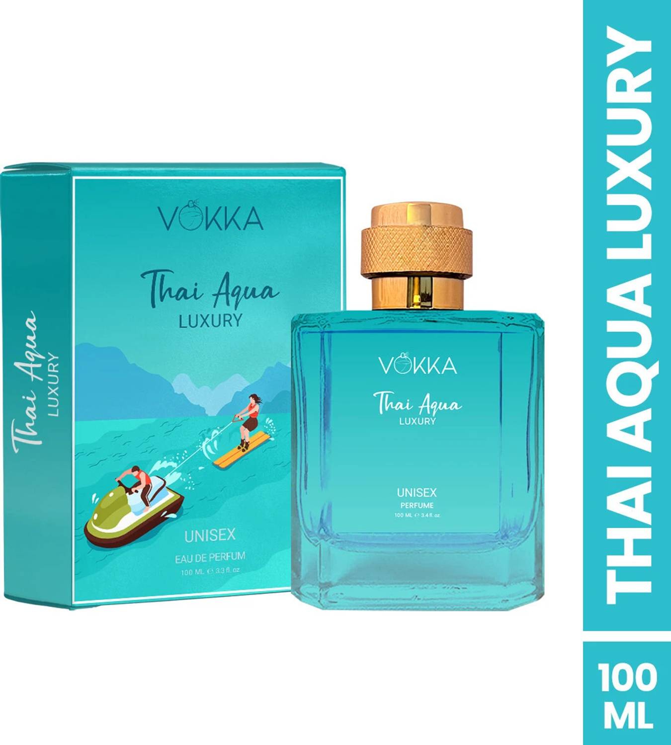 Vokka Thai Aqua 100 ml Unisex Perfume - Image 2
