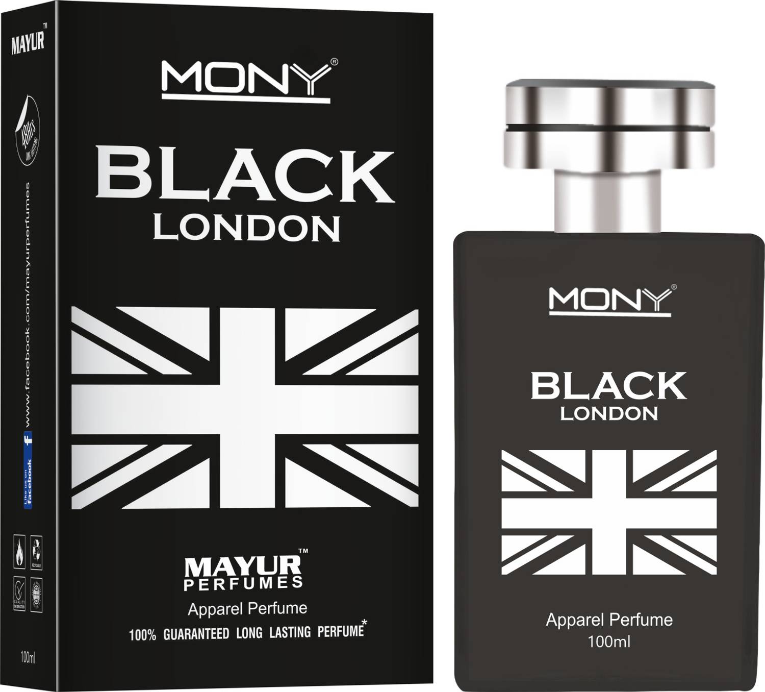 Mony Black London Perfume 100 ml - Image 1