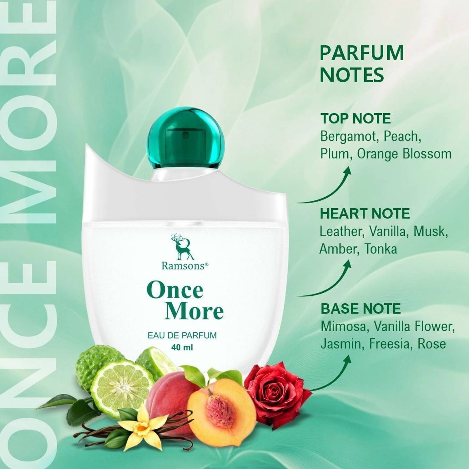 RAMSONS OnceMore Eau de Parfum - 40 ml - Image 3