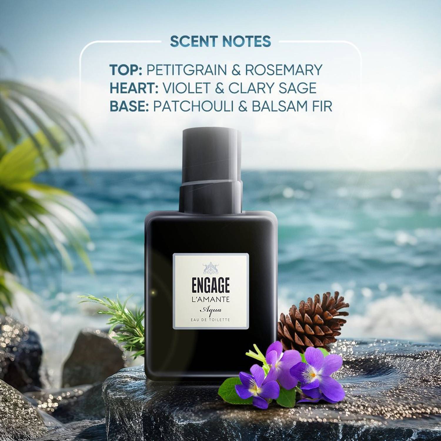 Engage L'amante Aqua EDT 100 ml - Image 4