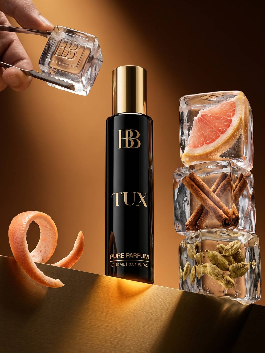BERGAMOT BEAUTE TUX Pure Perfume For Men 15 ml - Image 1
