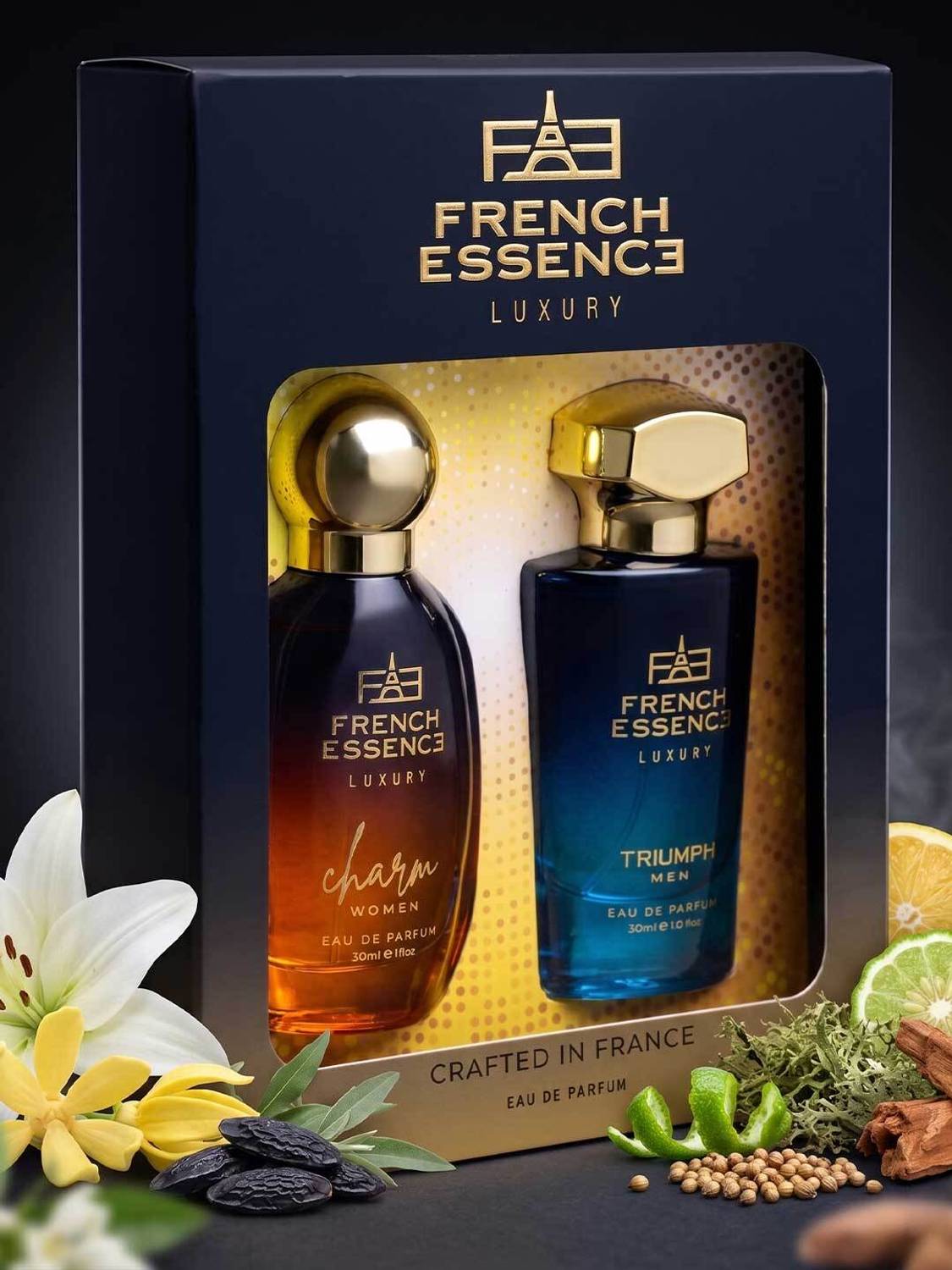 French Essence Luxury Charm & Triumph Perfume 30 ml x 2 - Image 2