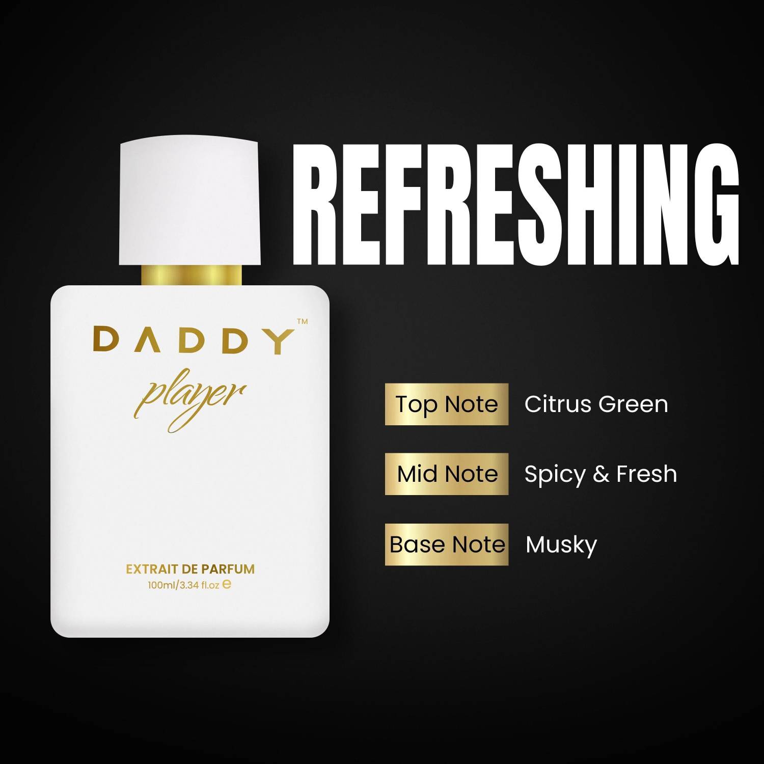DADDY Player Perfume For Men 100 ml - Image 2
