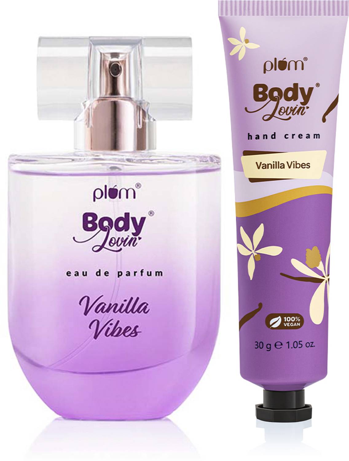 Plum BodyLovin' Vanilla Vibes On-The-Go Duo 80 ml - Image 1