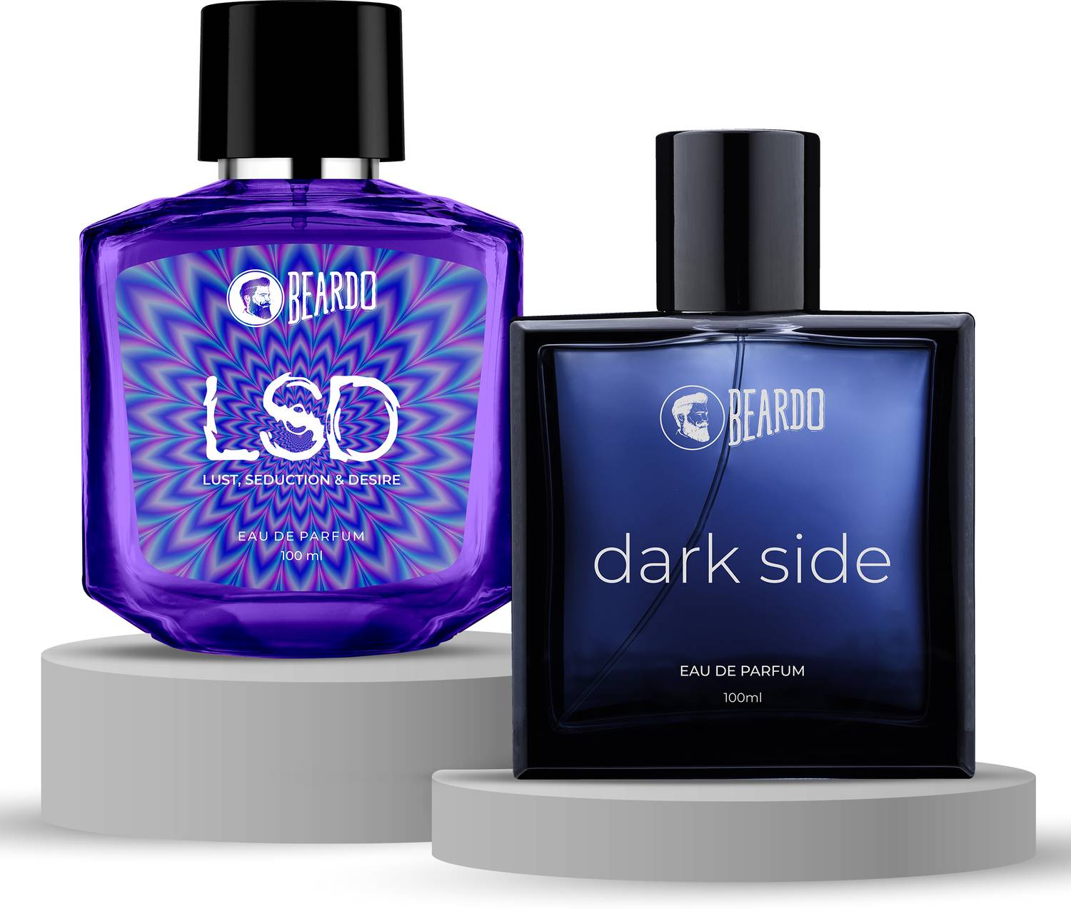 BEARDO Dark Side & LSD Perfume EDP Pack of 2 · 200 ml (400 ml total) - Image 1