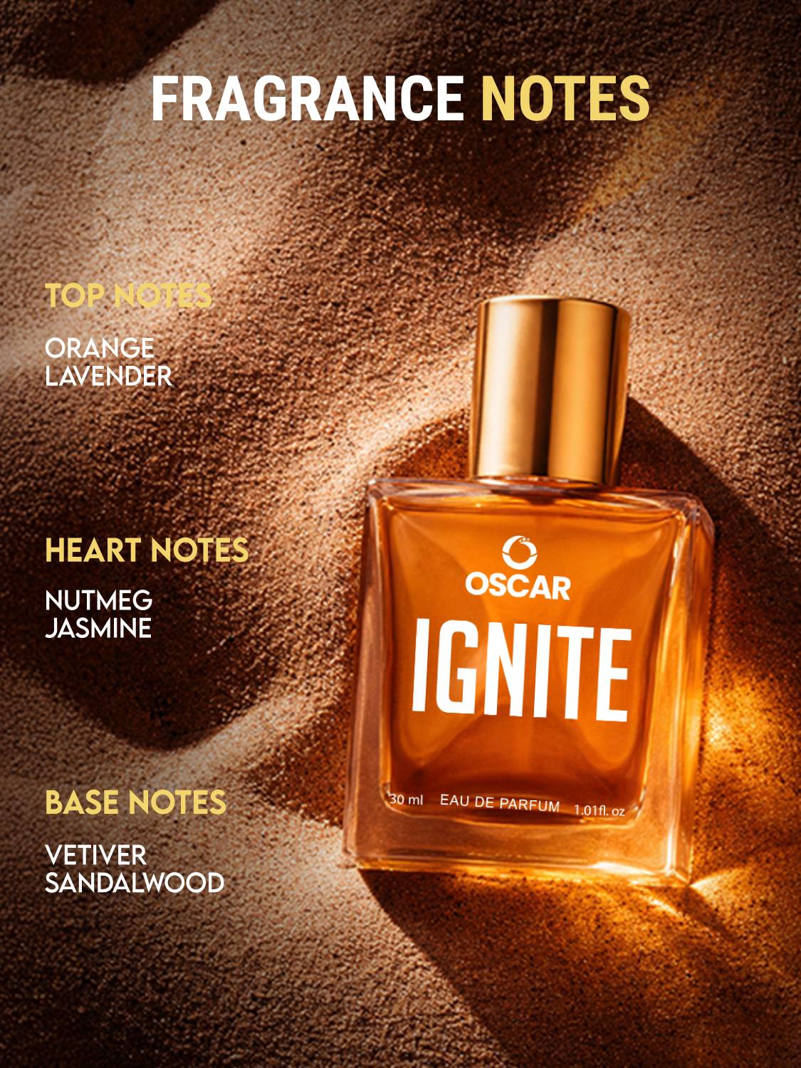 OSCAR Chrome Black, Ignite, Greed Perfume Combo, 90 ml - Image 4