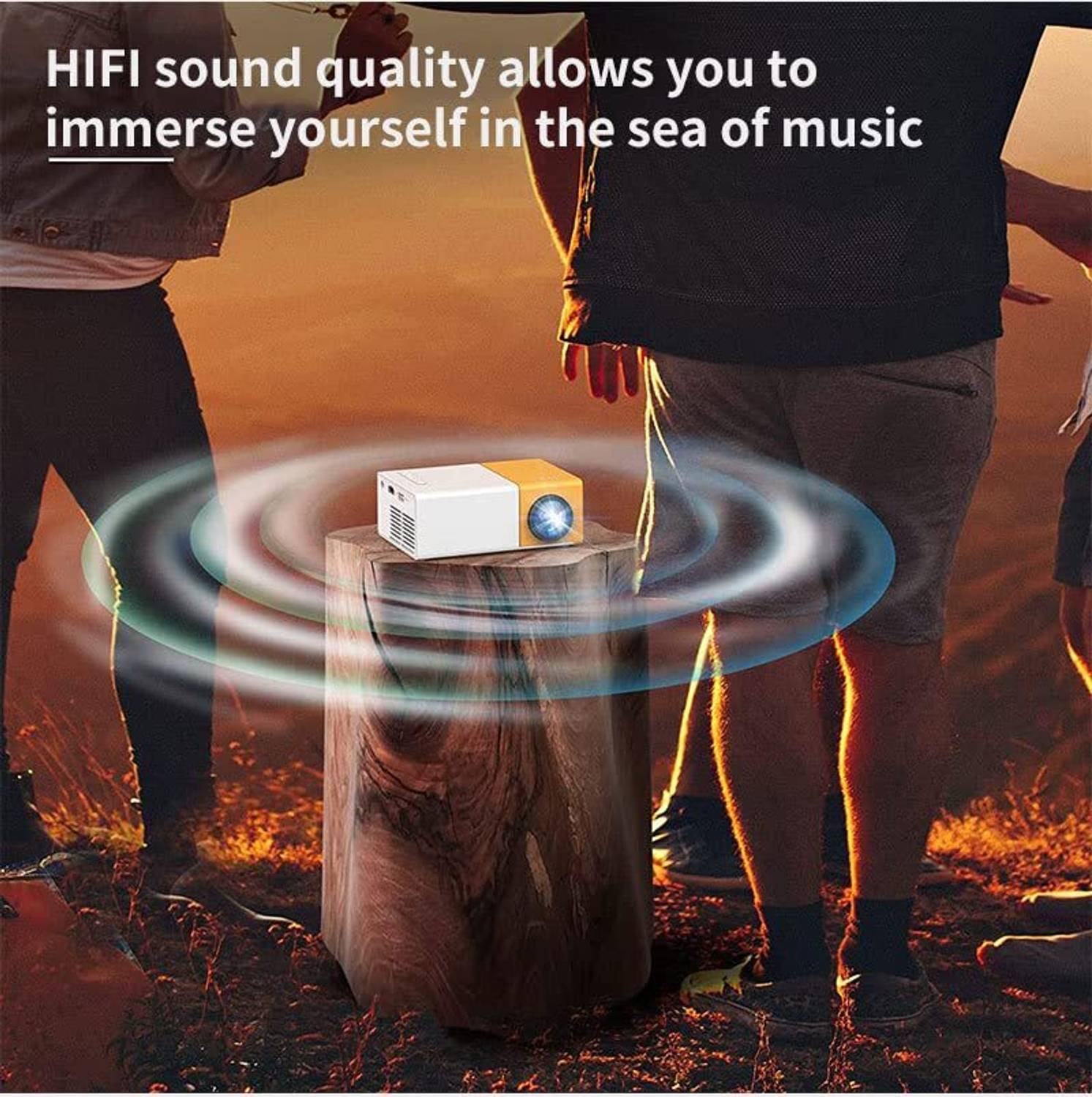 ENMORA LED Mini Projector HUC1 - Image 4