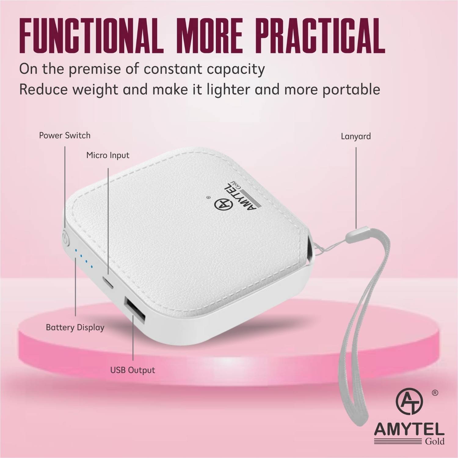 AMYTEL 10100 mAh 18W Power Bank - Image 3