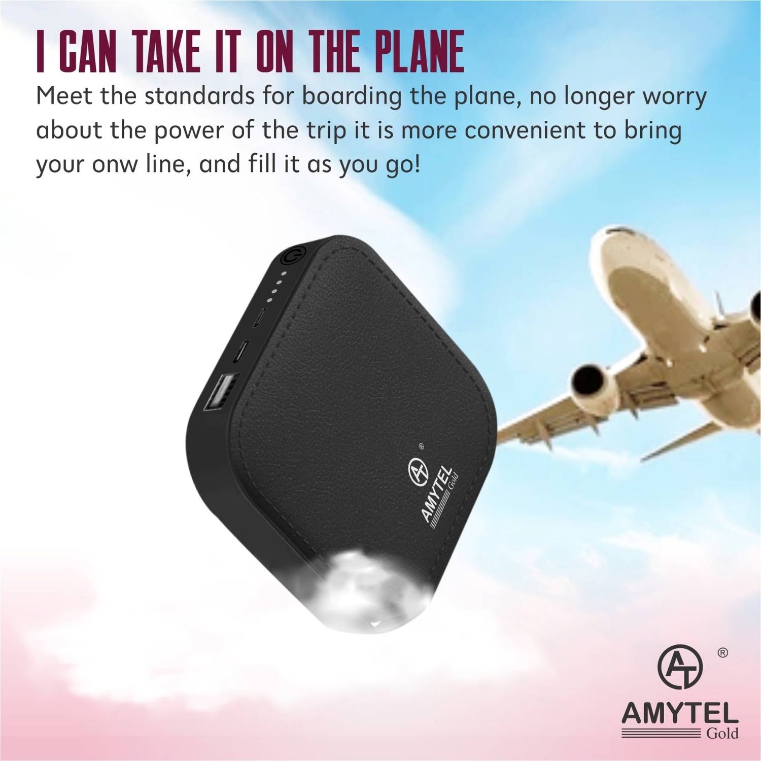 AMYTEL 10000 mAh Power Bank - Image 5