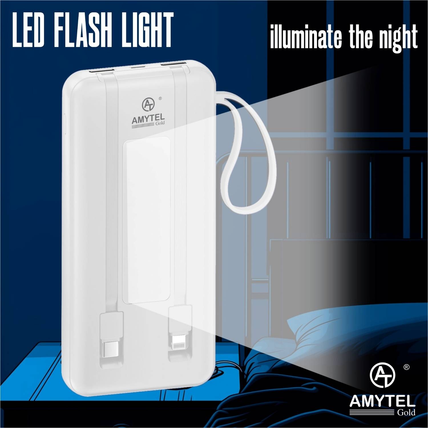 AMYTEL 10000 mAh Power Bank - Image 4