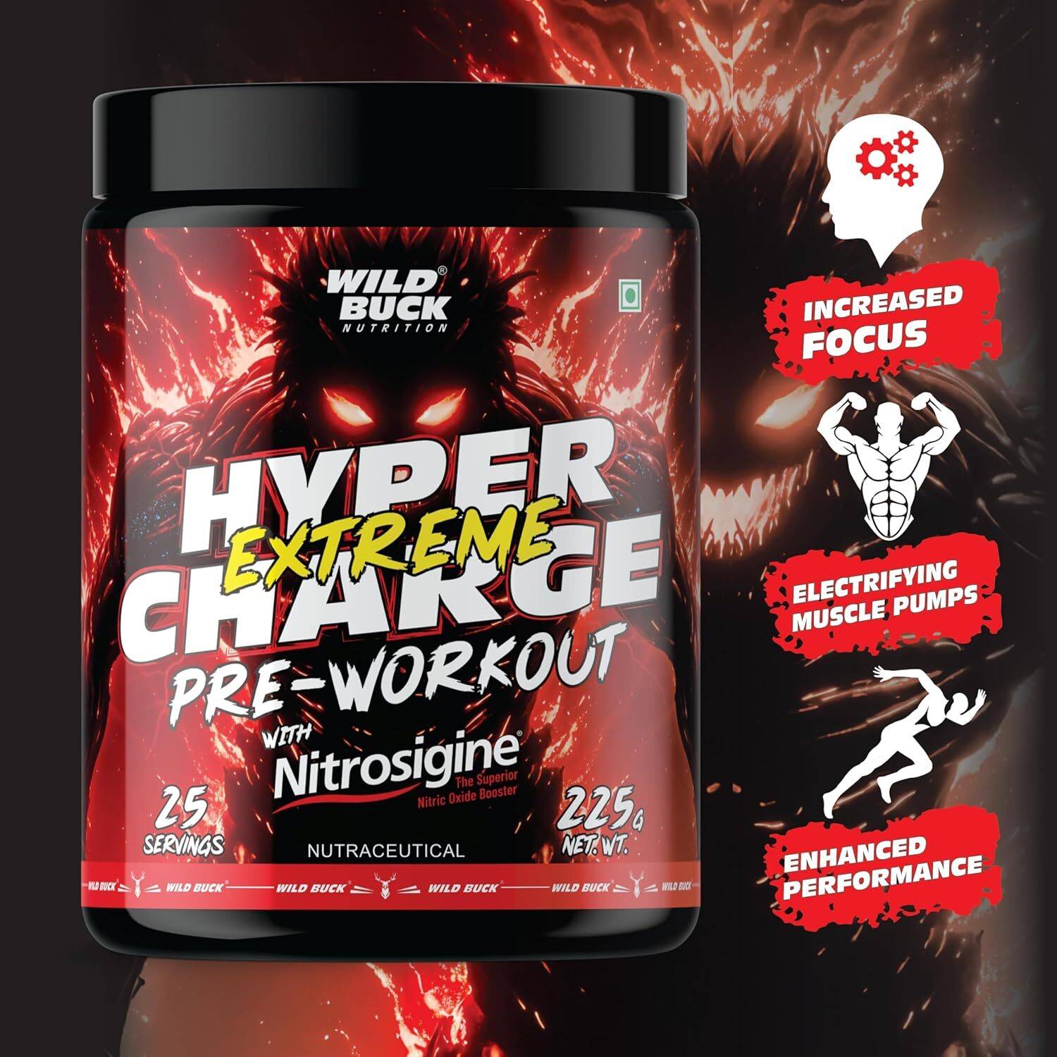 WILD BUCK Hyper Charge Pre Workout - Image 4