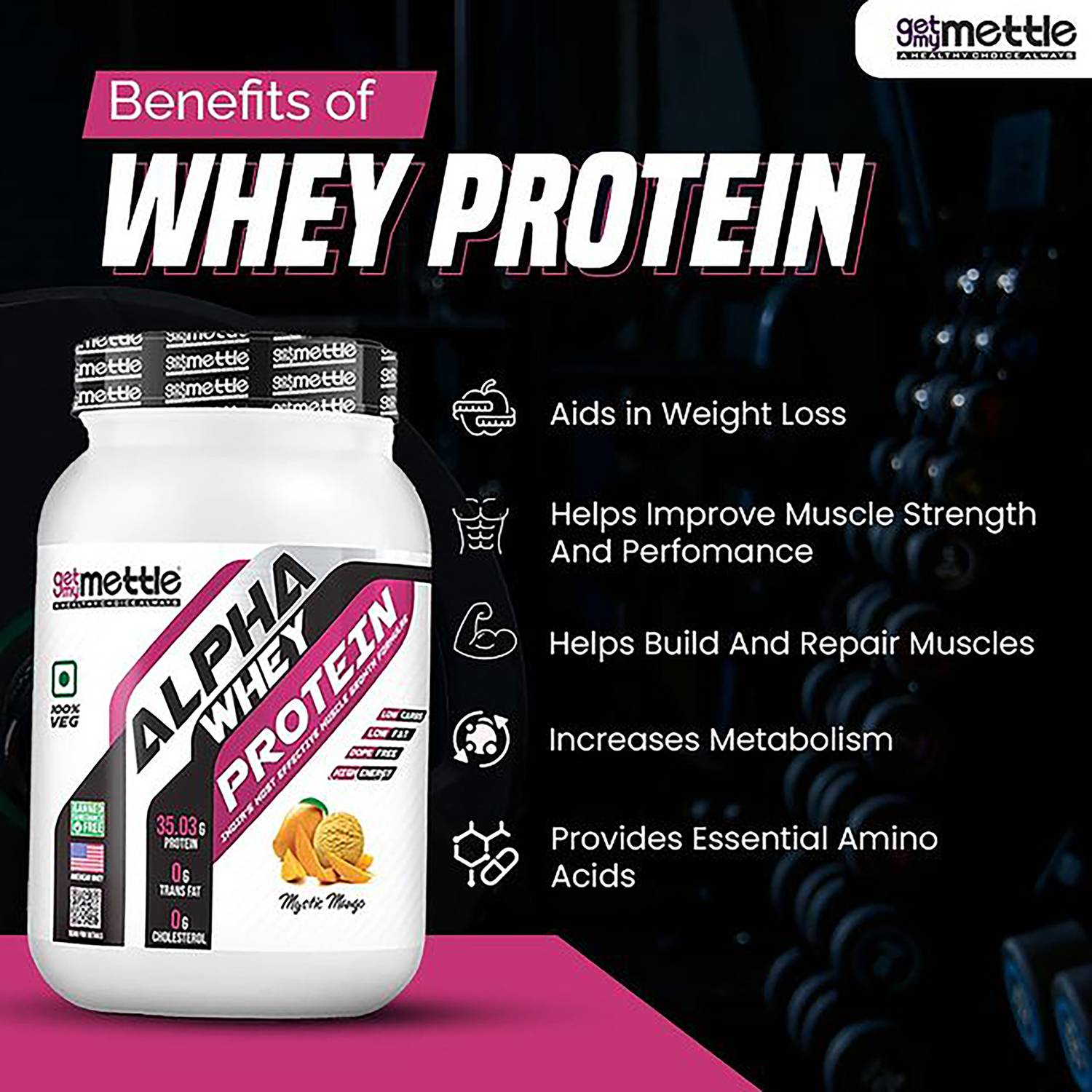 Mettle Alpha Whey Protein - Image 4