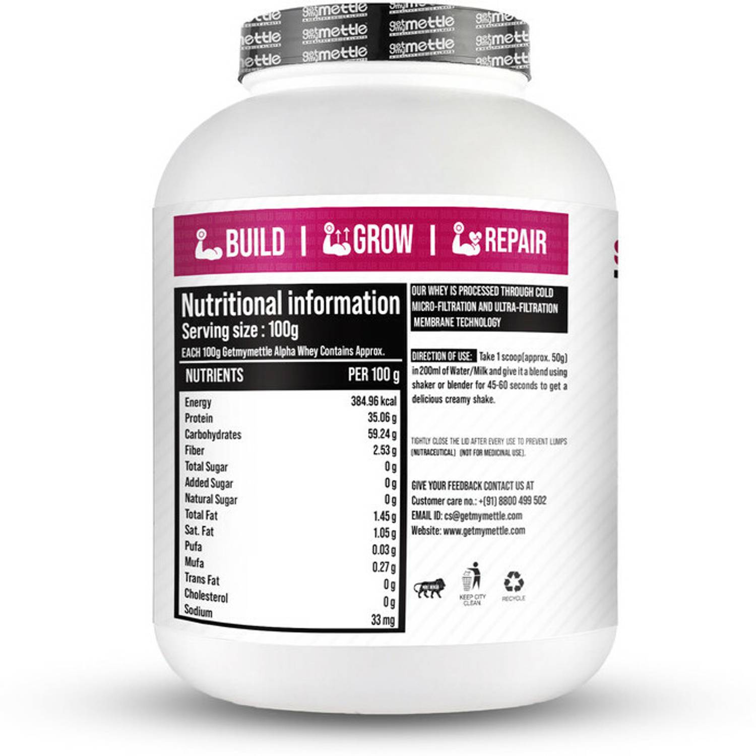 Mettle Alpha Whey Protein - Image 2