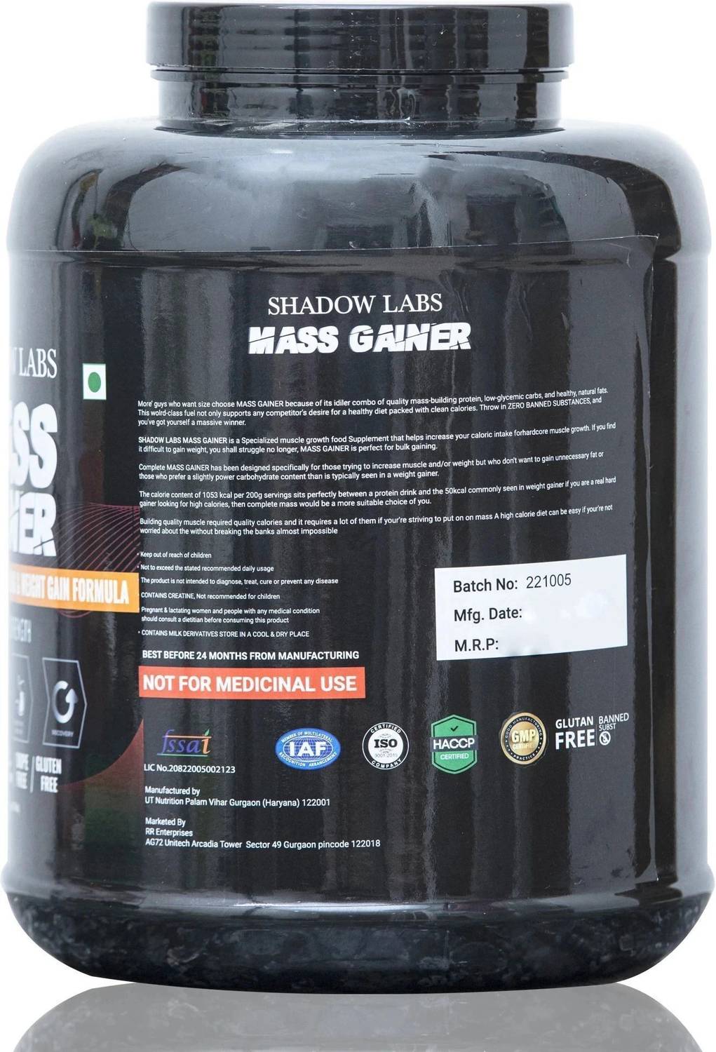 OREALFIT Shadow Labs Weight Gainers/Mass Gainers - Image 3