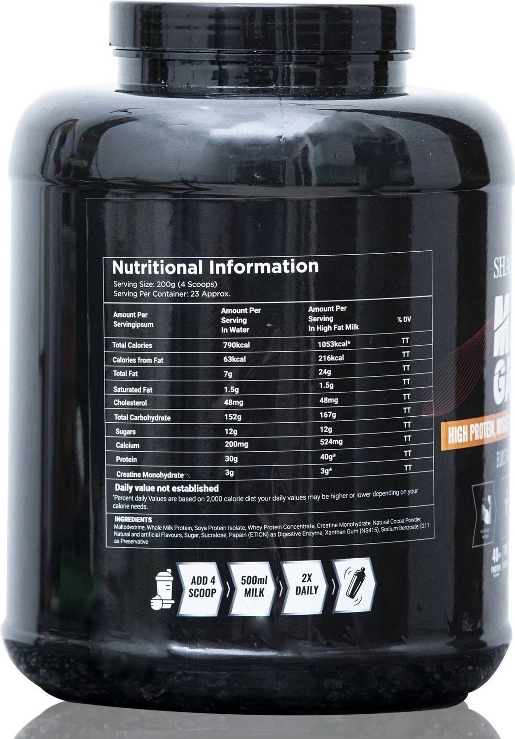 OREALFIT Shadow Labs Weight Gainers/Mass Gainers - Image 2