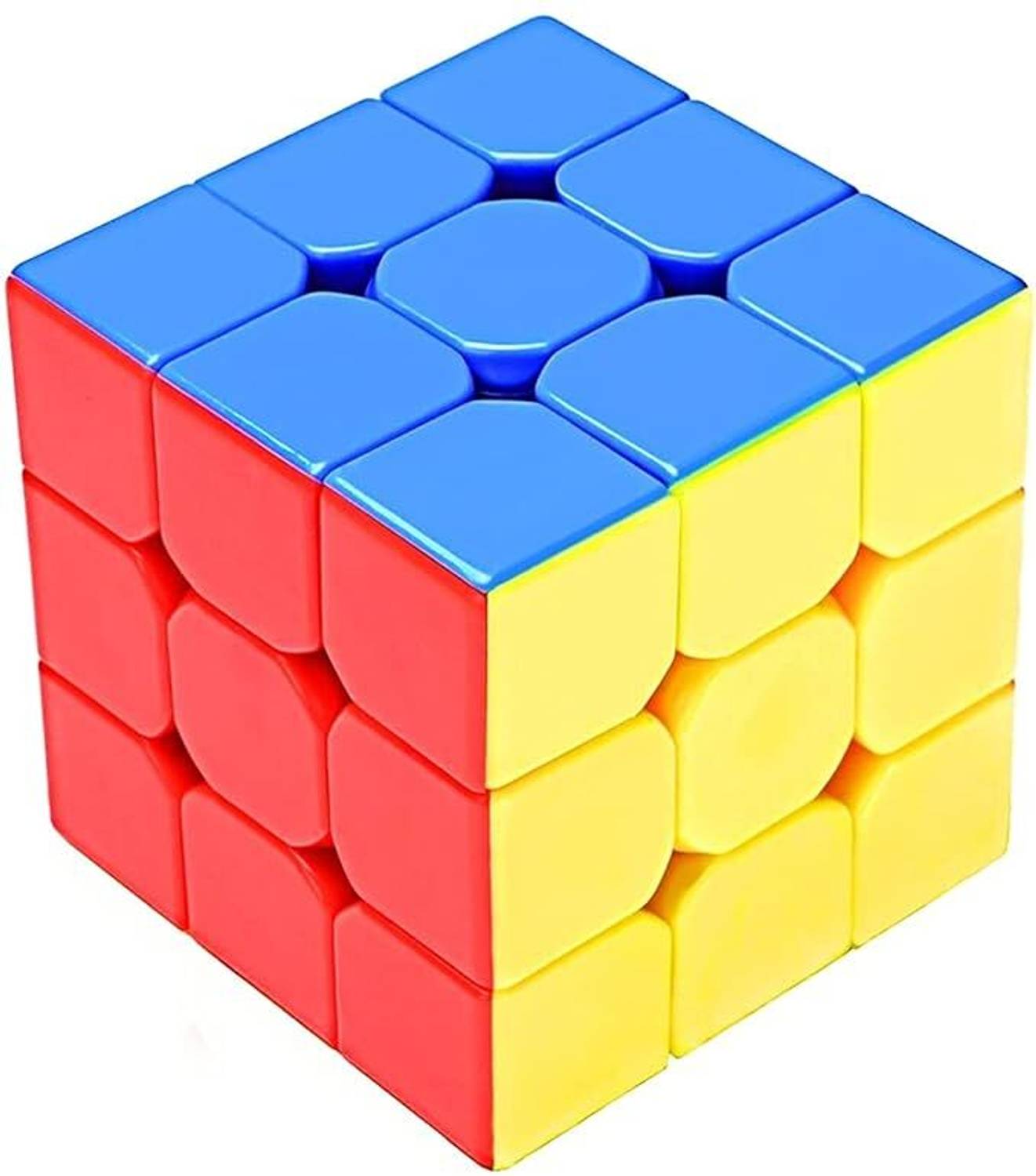 Thinkoo 2 Pack 3x3 Rubik Cubes 56mm Pack of 2 - Image 2