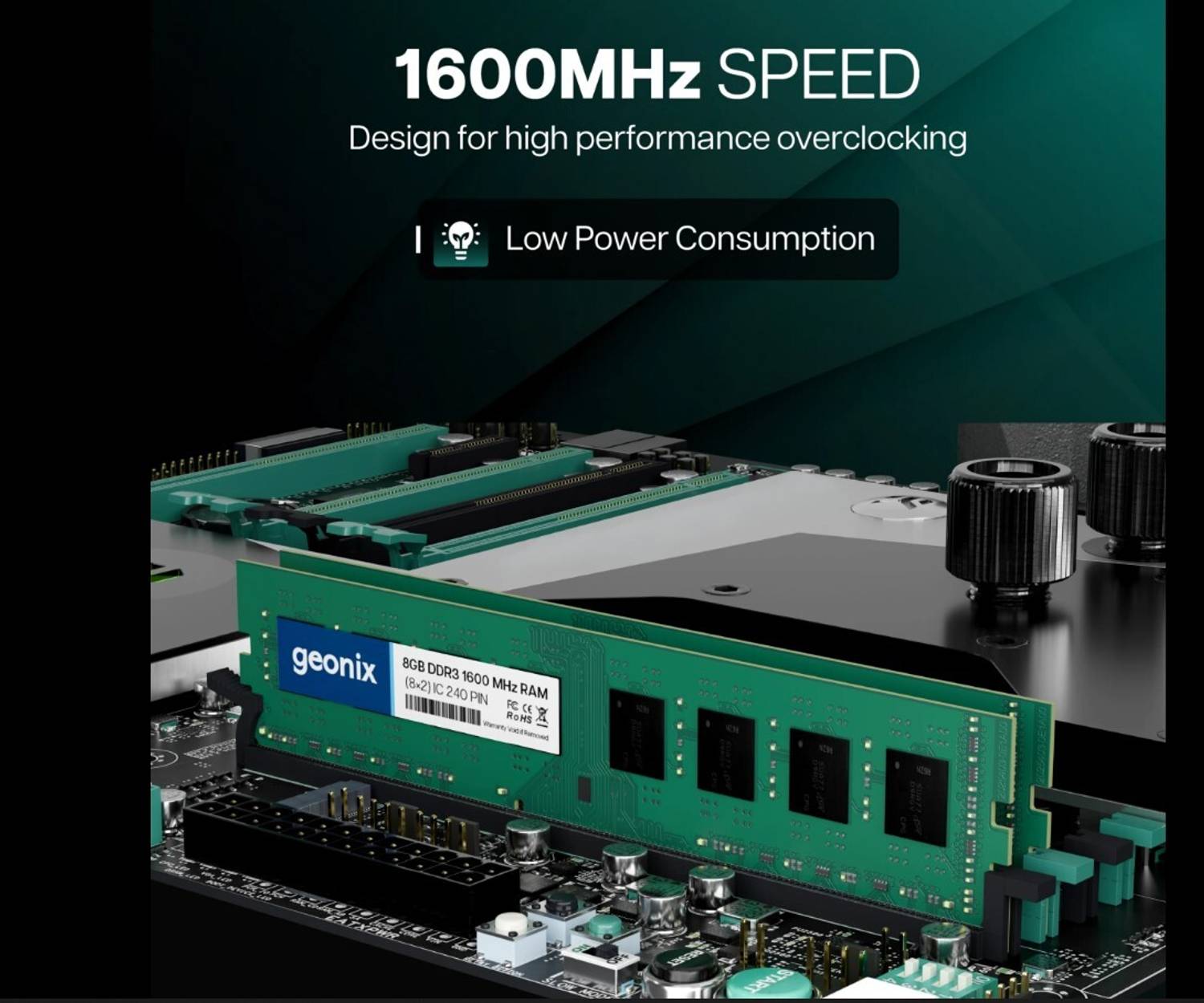 Geonixx Desktop RAM Support DDR3 8GB - Image 4