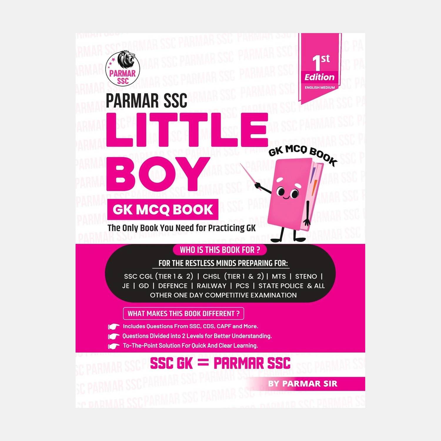 Parmar Publications Parmar SSC Little Boy GK MCQ Book - Image 1