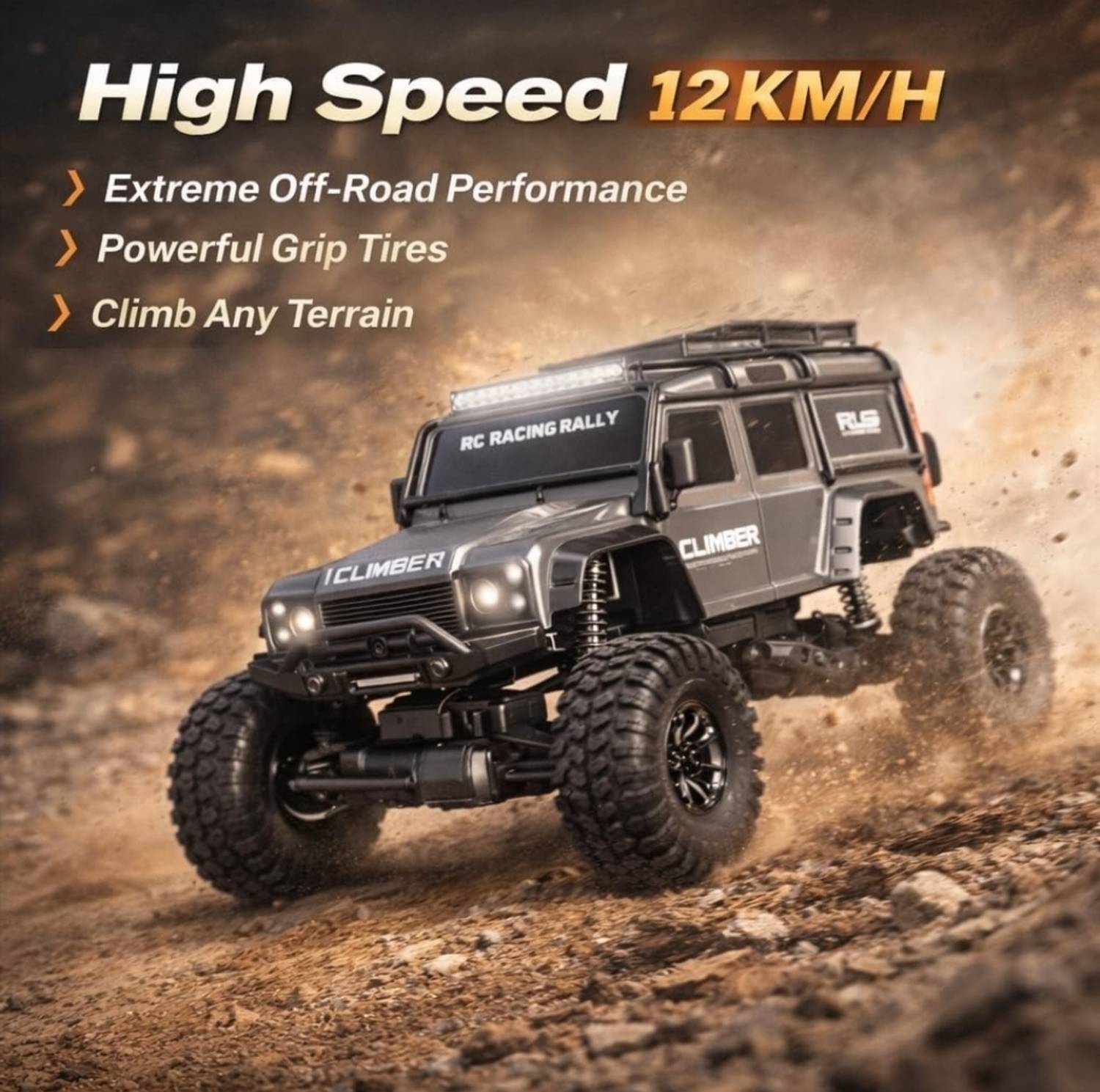 Shivoxa Climber 4WD RC Off-Road Car - Image 2