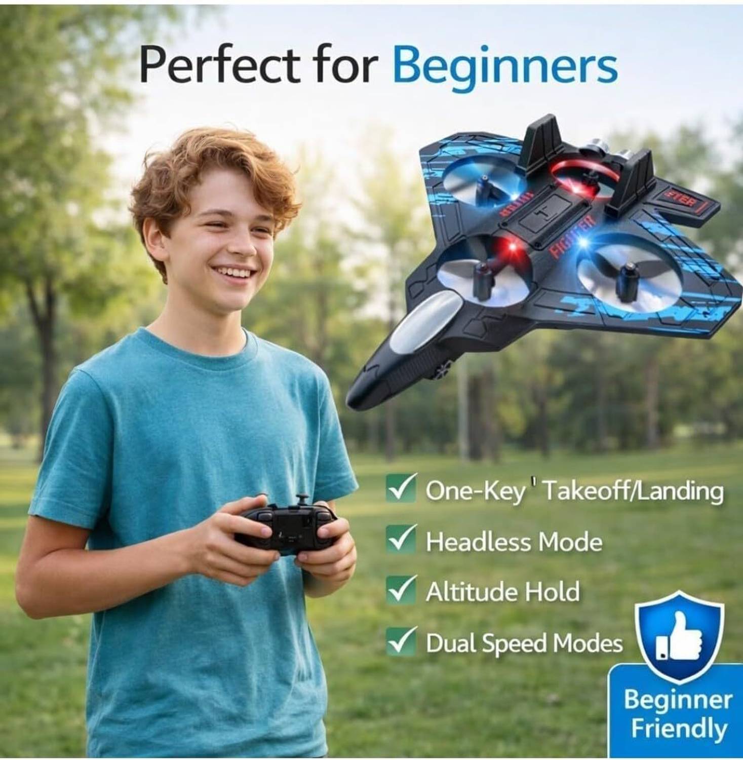 Riiseroot AeroBlaze RC Fighter Jet 2.4GHz - Image 2