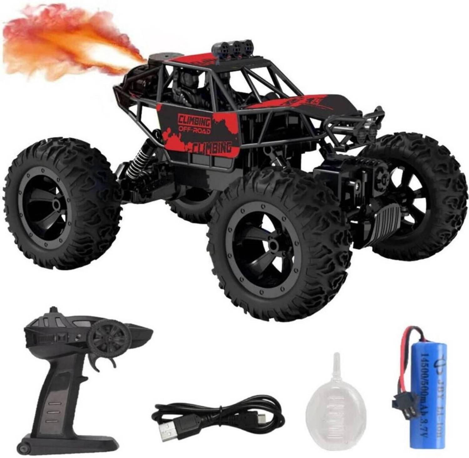 Xcillince toys Big Wheels Remote Control Monster Truck - Image 4
