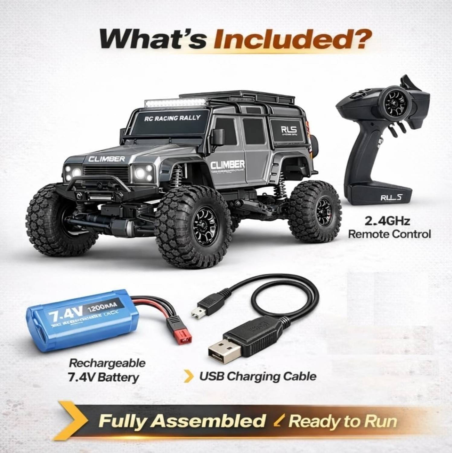 Shivoxa Climber 4WD RC Off-Road Car - Image 5