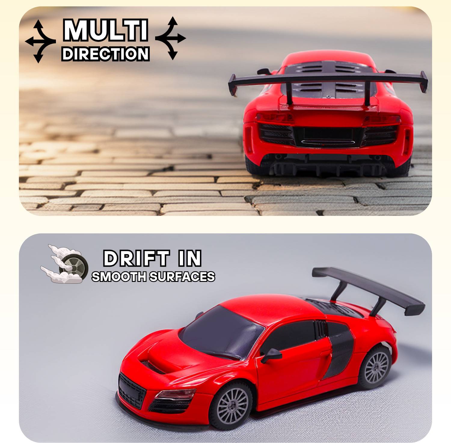 frendo High Speed 1:24 Scale Rechargeable Remote Car for Kids - Image 4