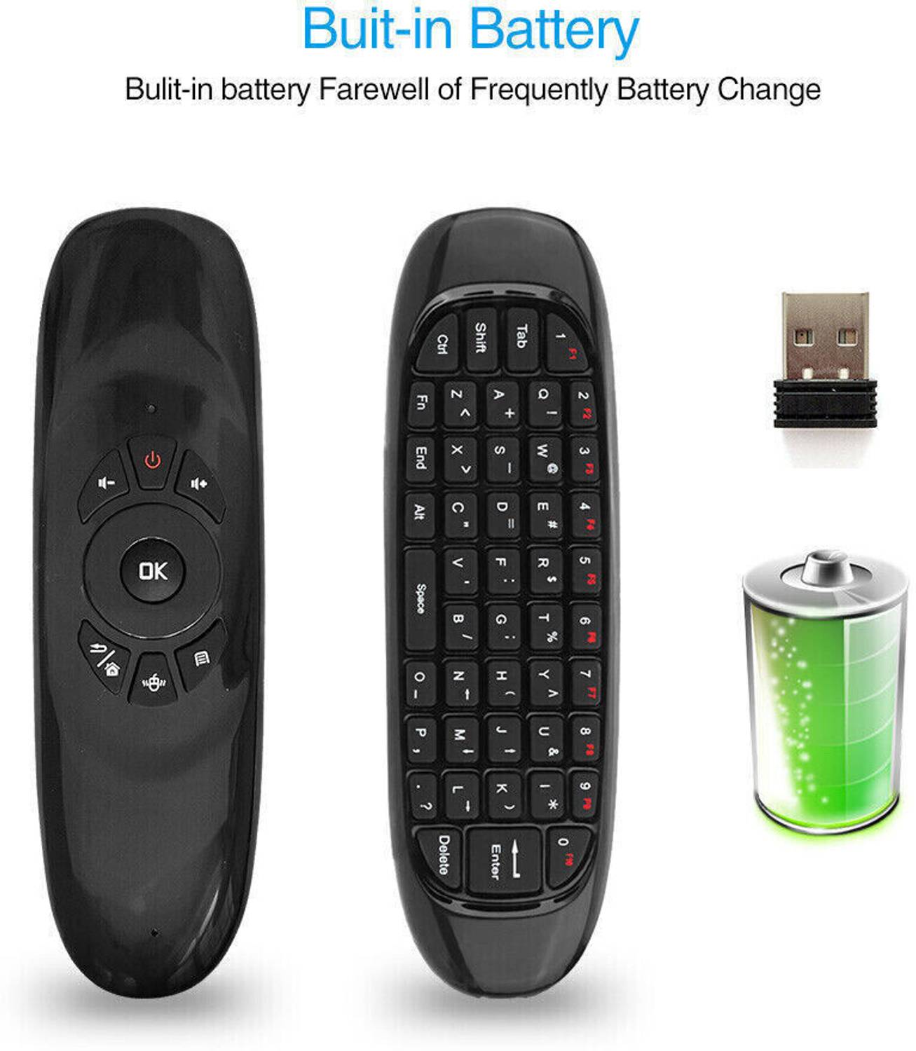 INNOVIX Air Mouse Remote Universal TV Remote - Image 5