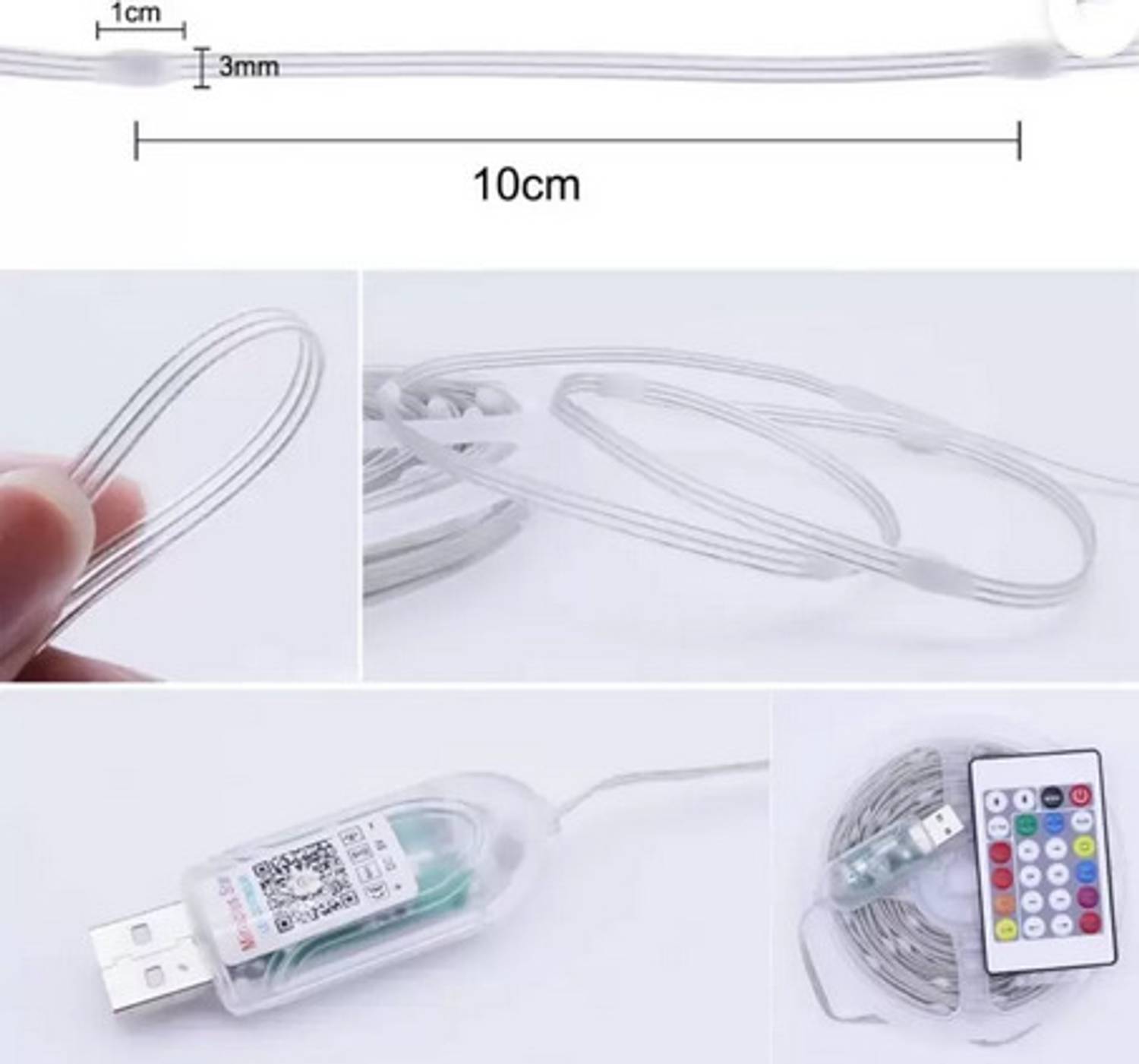 HRYFiNE 5M Smart USB LED Light Strip - Image 3