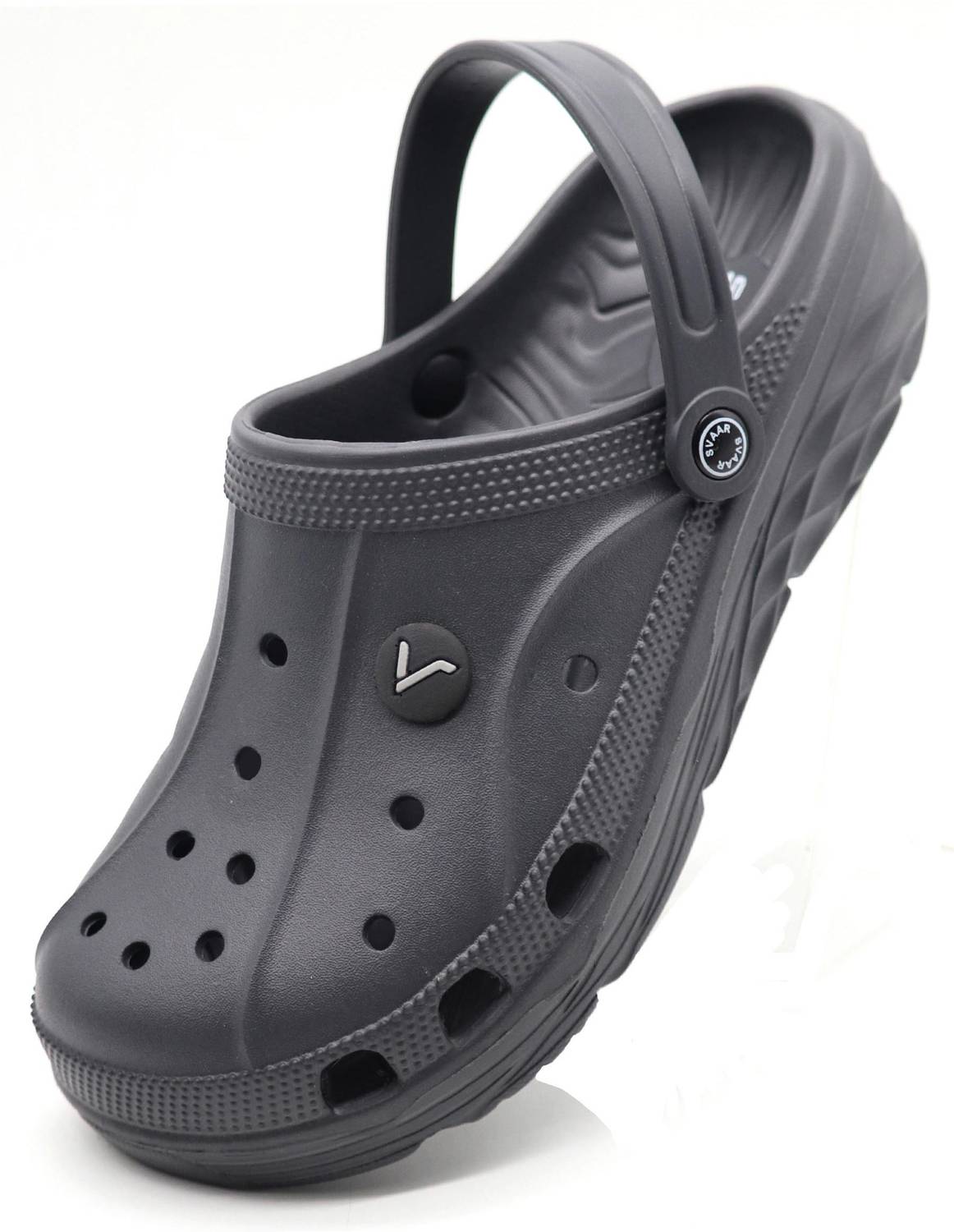 Svaar Men Grey Clogs - Image 1