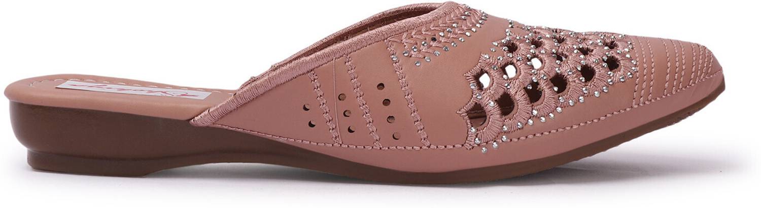 SHOKIYA Women Pink Flats - Image 5