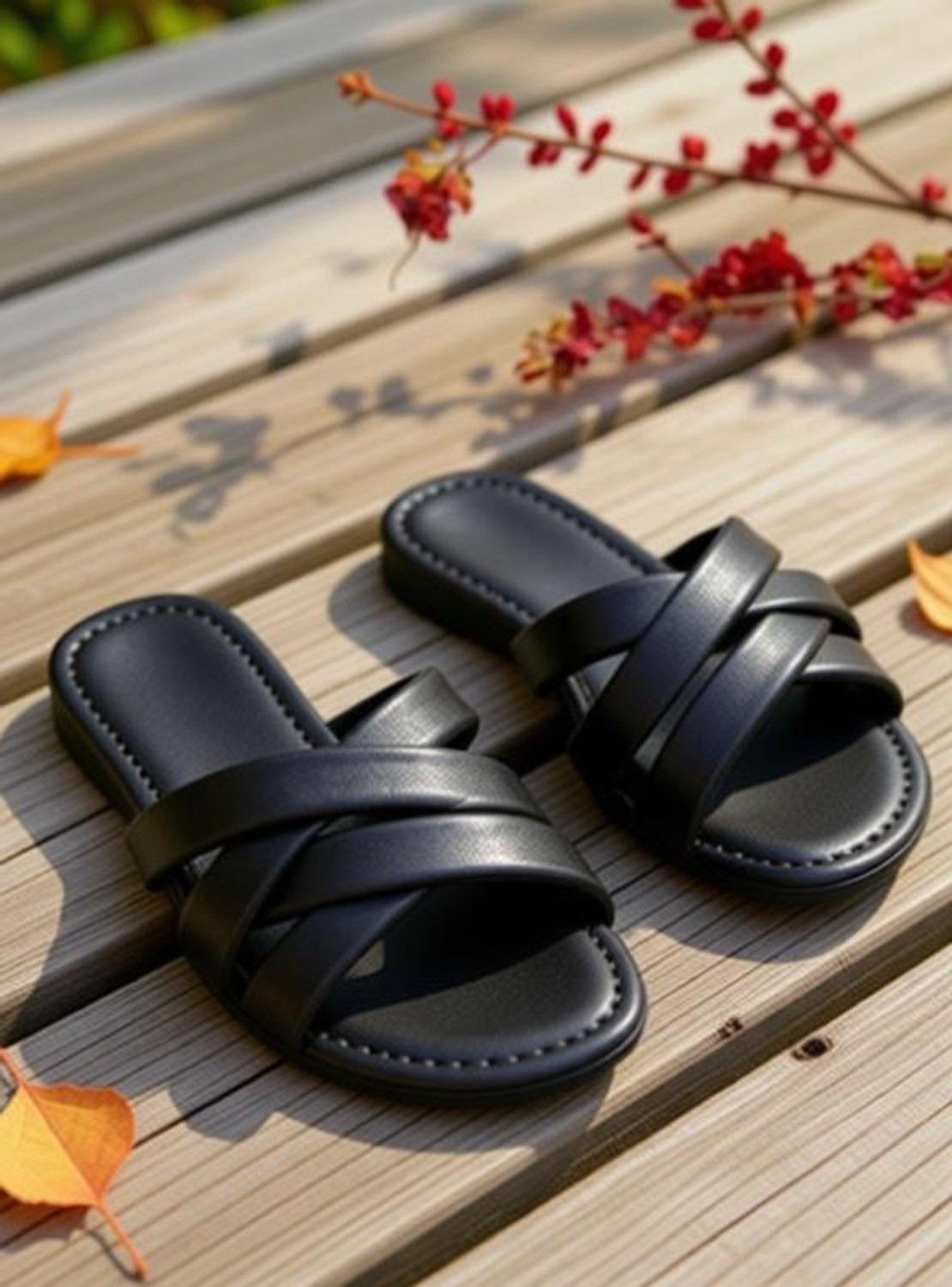 raj-rajeshwari collection Women Black Flats