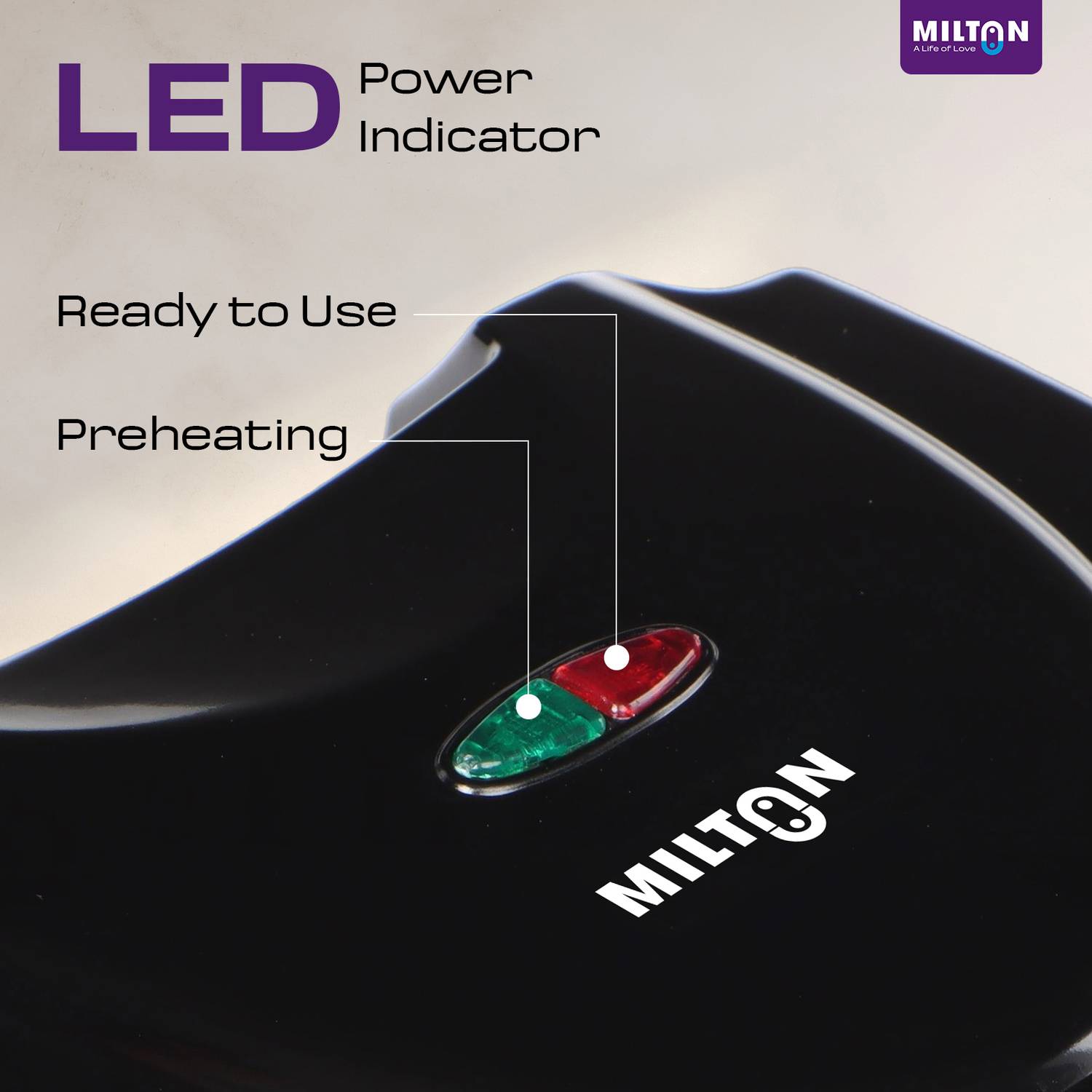 MILTON Royal Express 800W Sandwich Maker - Image 3