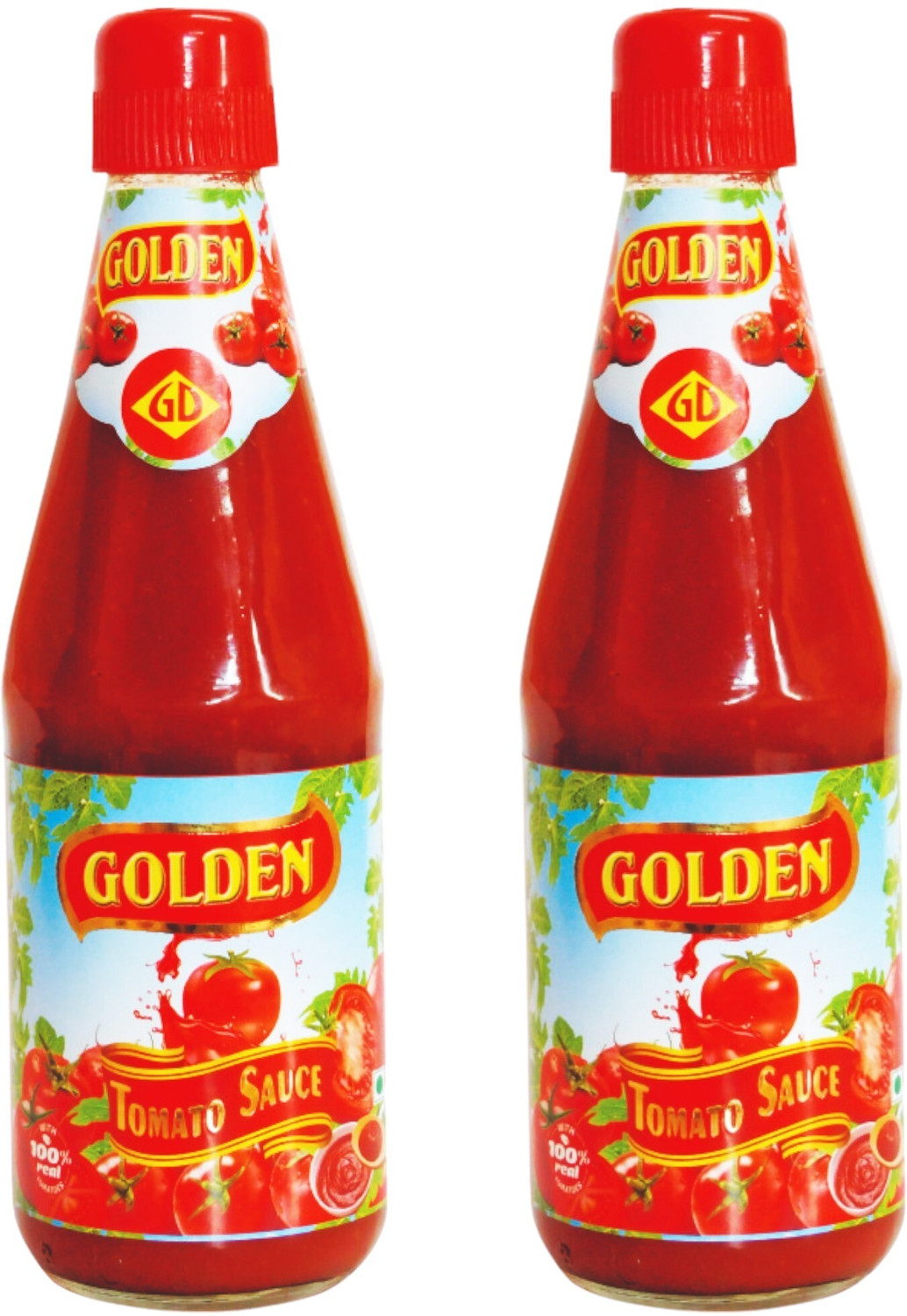 Golden Fresh Tomato Sauce, 100% Natural (No Onion & Garlic) Tasty Sauces Sauce