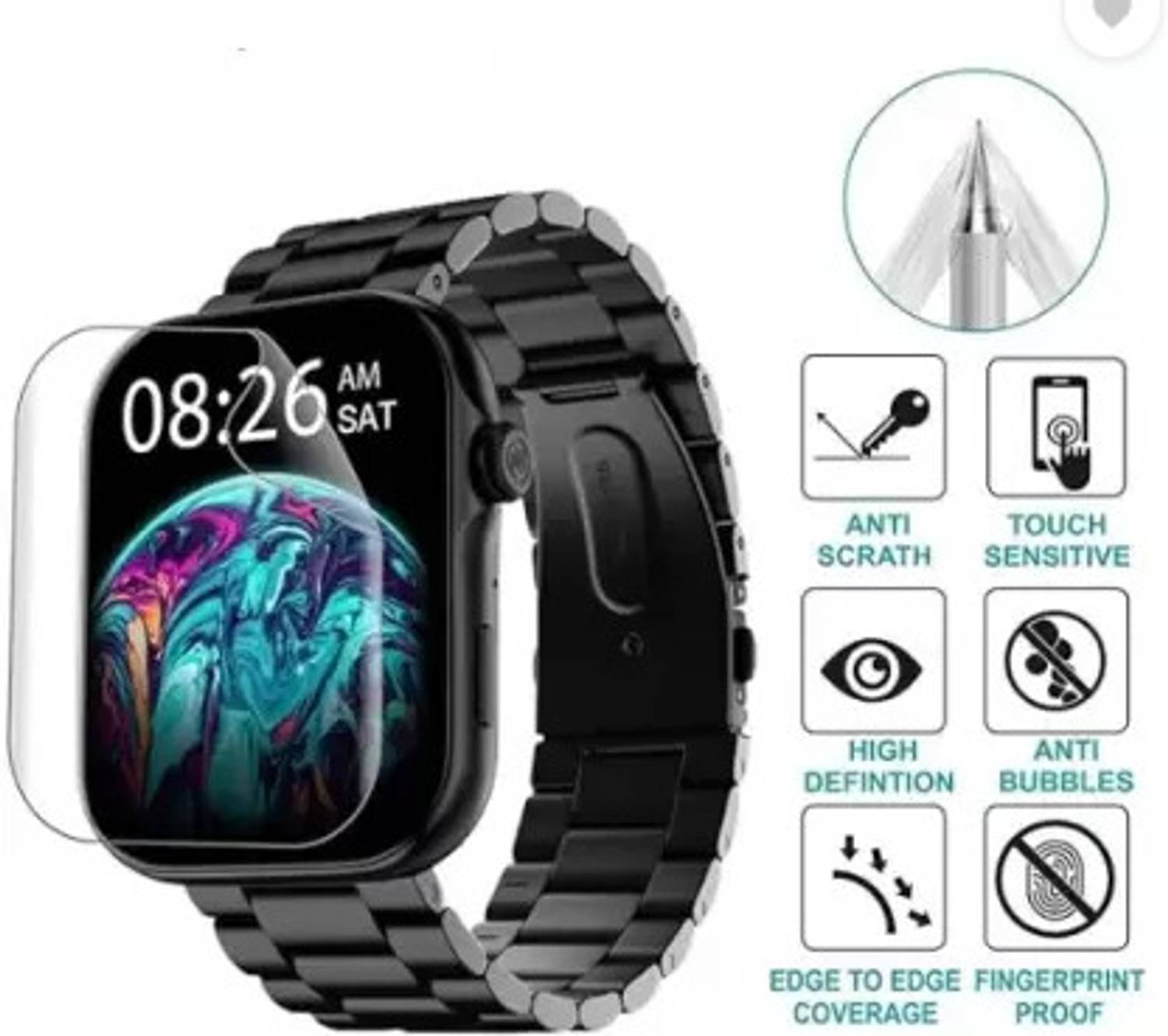 Pranshi Nano Glass for Golden Rolex Watch - Image 2