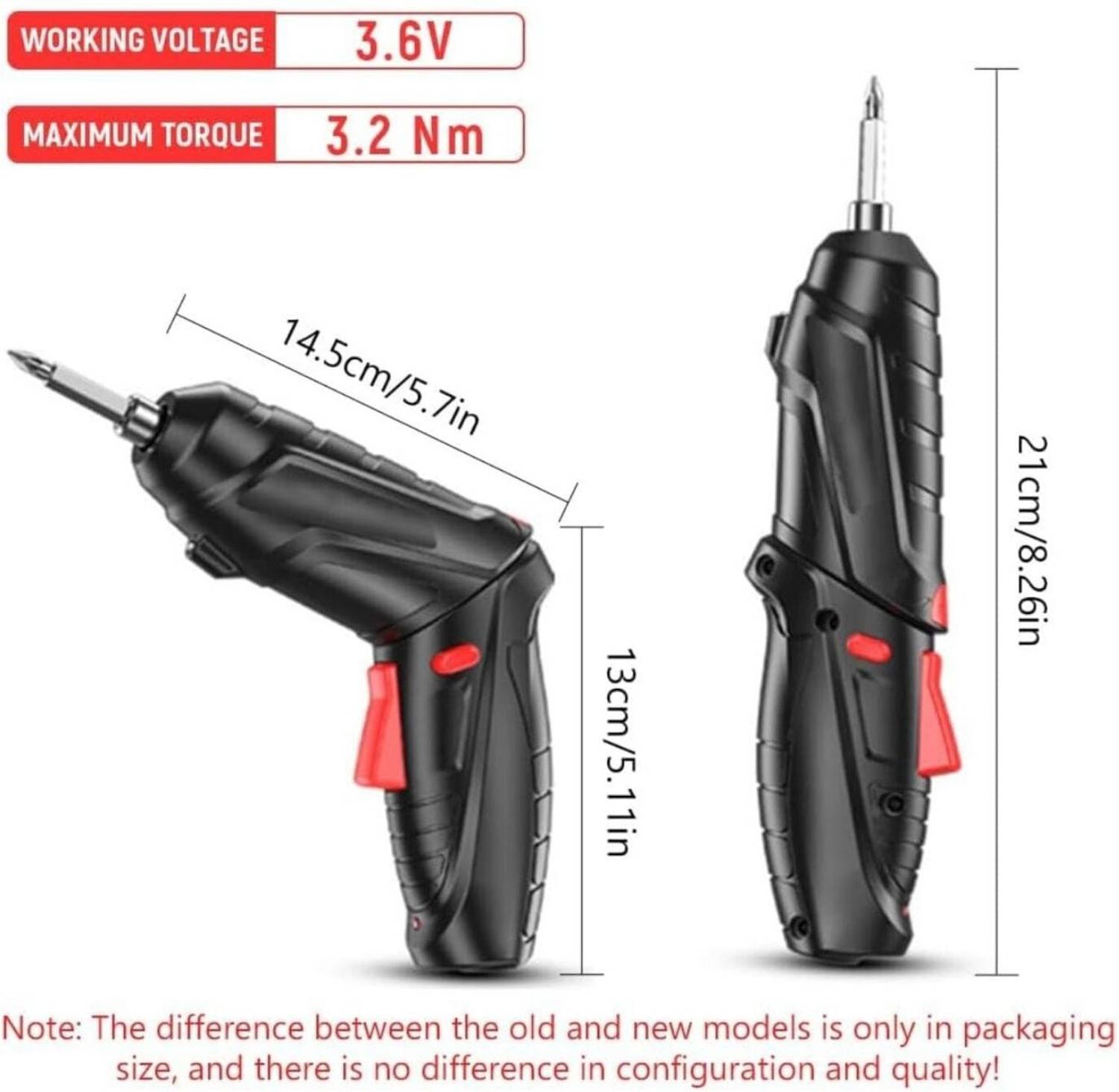 FINEXEL Cordless Electric Screwdriver - Image 2