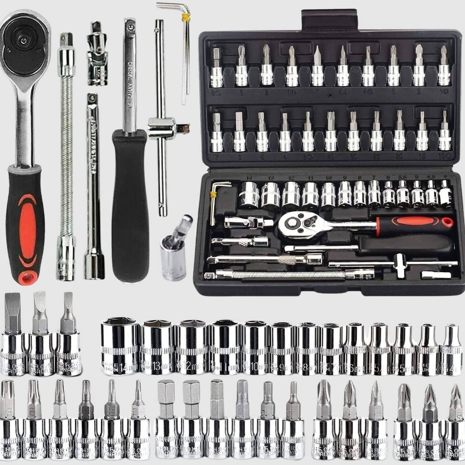 HV Enterprise 46-Piece Multipurpose Tool Kit - Image 1