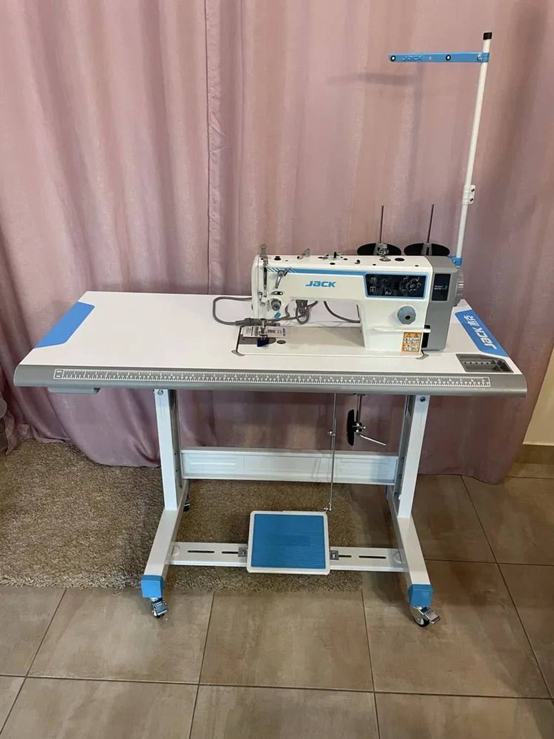 JACK A2C-C Electric Sewing Machine 1 Stitch 5000 SPM White - Image 4