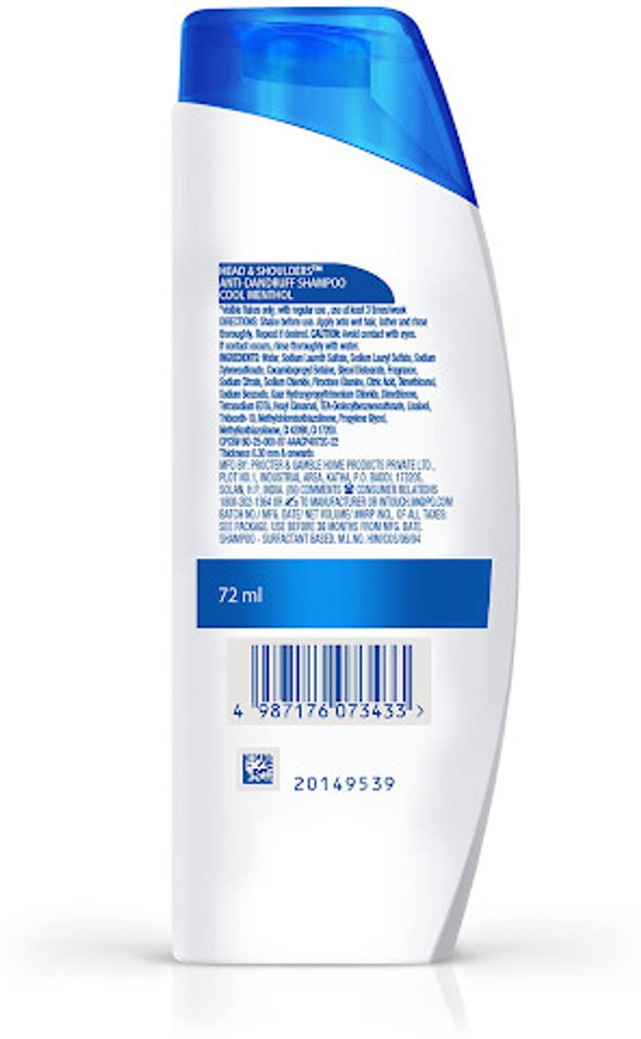 HEAD & SHOULDERS H&Scoolmenthol340ml - Image 3