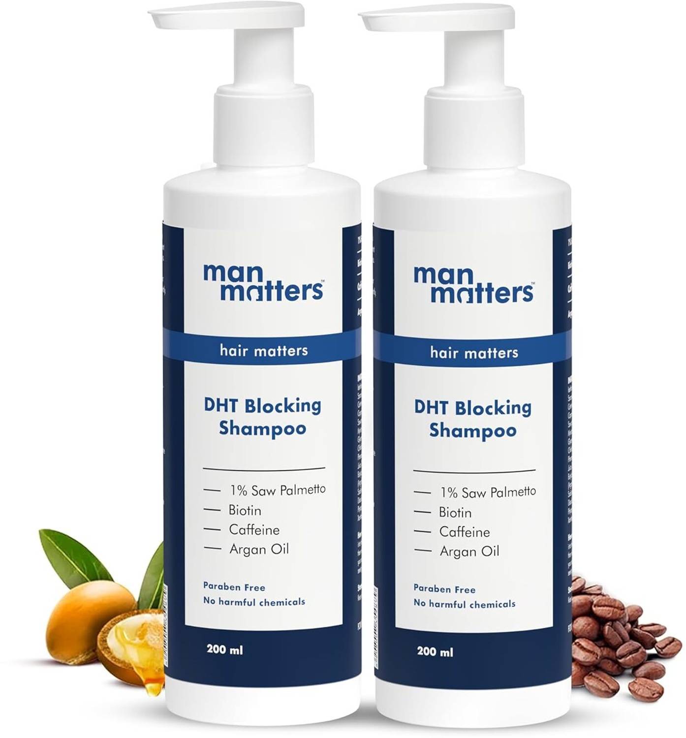 Man Matters Anti Hair Fall Shampoo for Men 200ml - Image 1