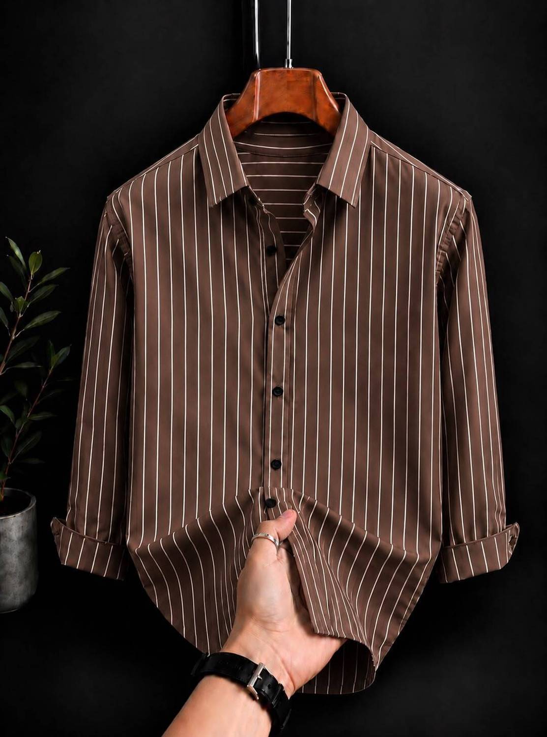 fitoda fashion Men Striped Multicolor Shirt - Image 1
