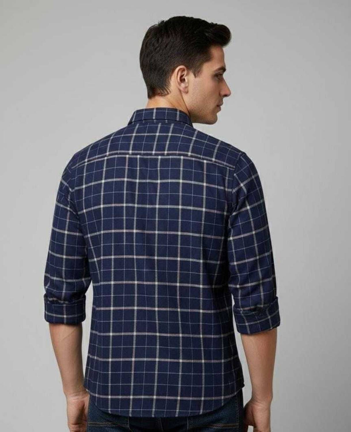 Banana plug Men Checkered Multicolor Shirt - Image 4