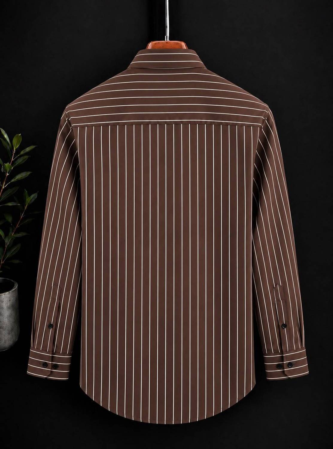fitoda fashion Men Striped Multicolor Shirt - Image 2