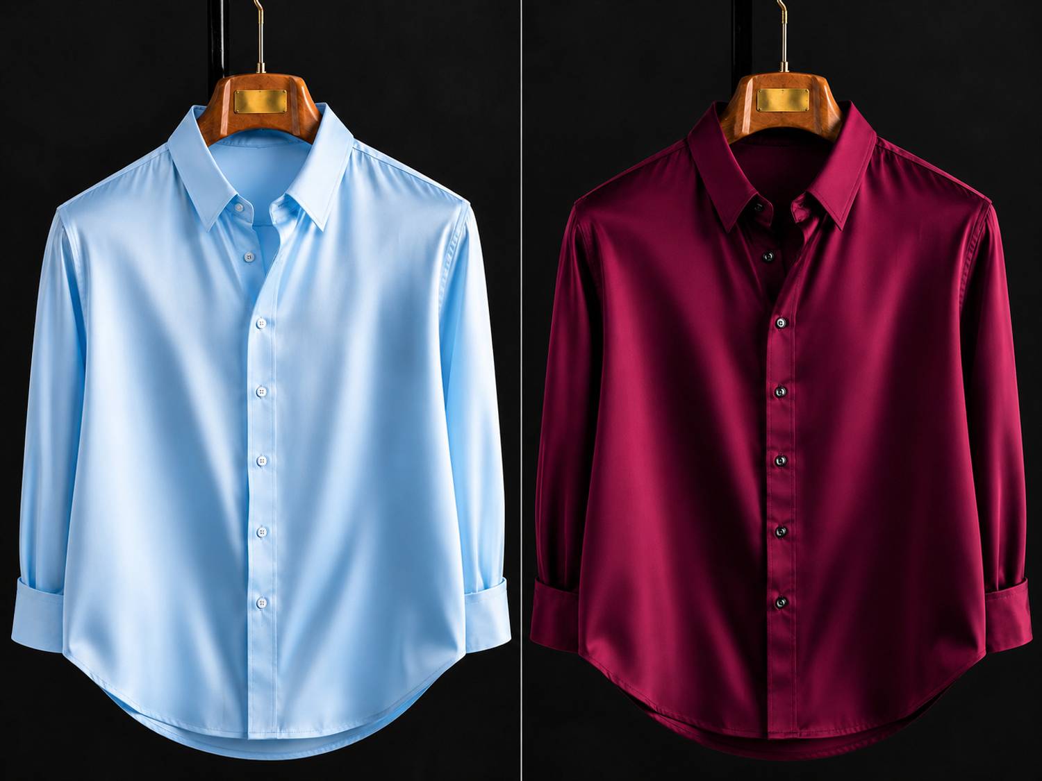 Shopsy Solbiza Men Solid Formal Light Blue Shirt - Image 1