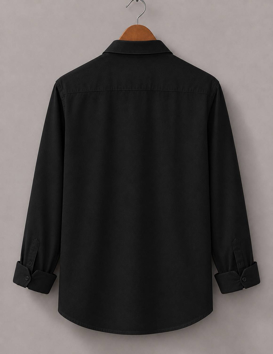 mozero Men Solid Casual Beige, Black Shirt - Image 5